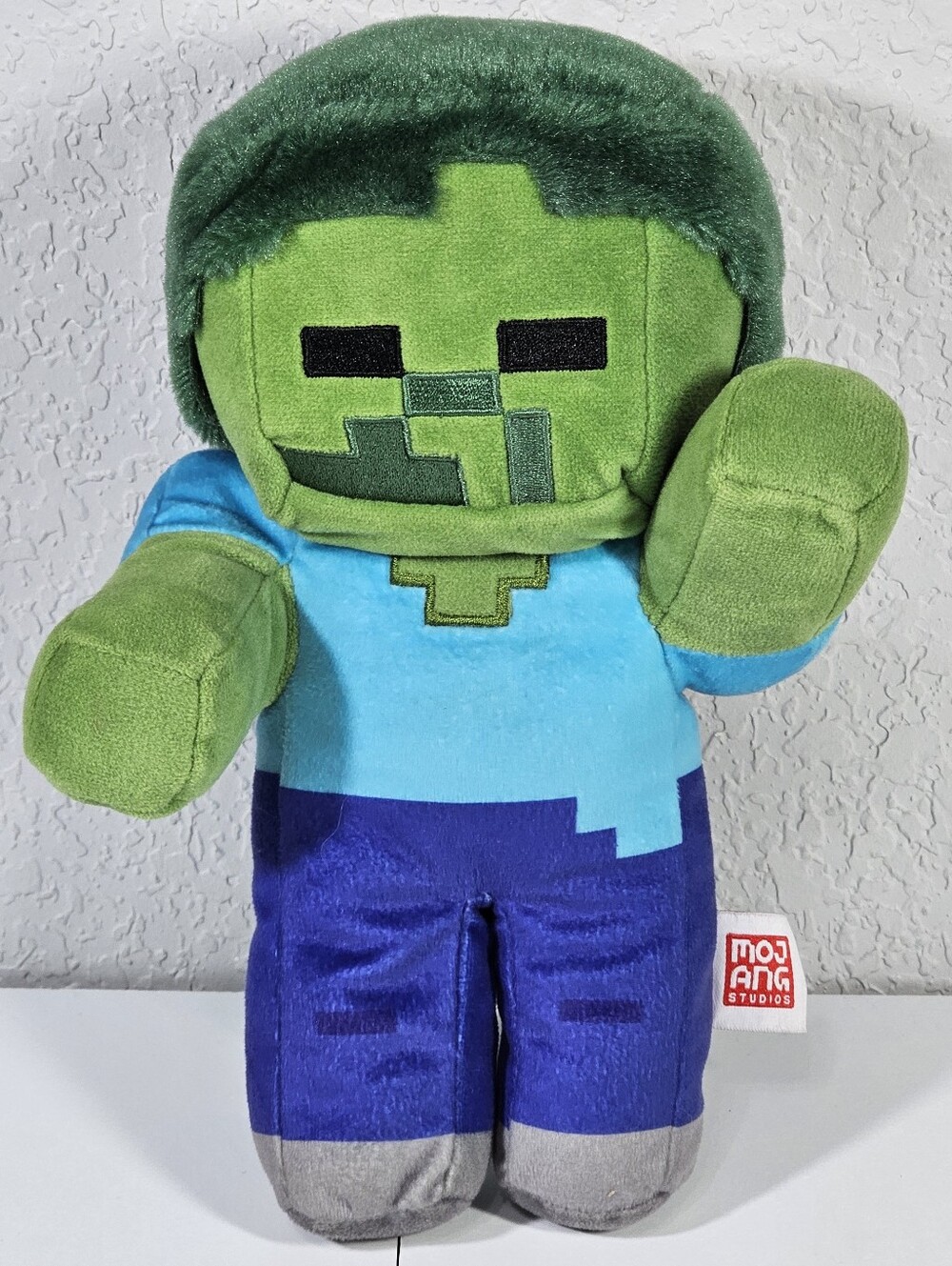 Minecraft Zombie Plush Soft, 8-inch Collectible Toy